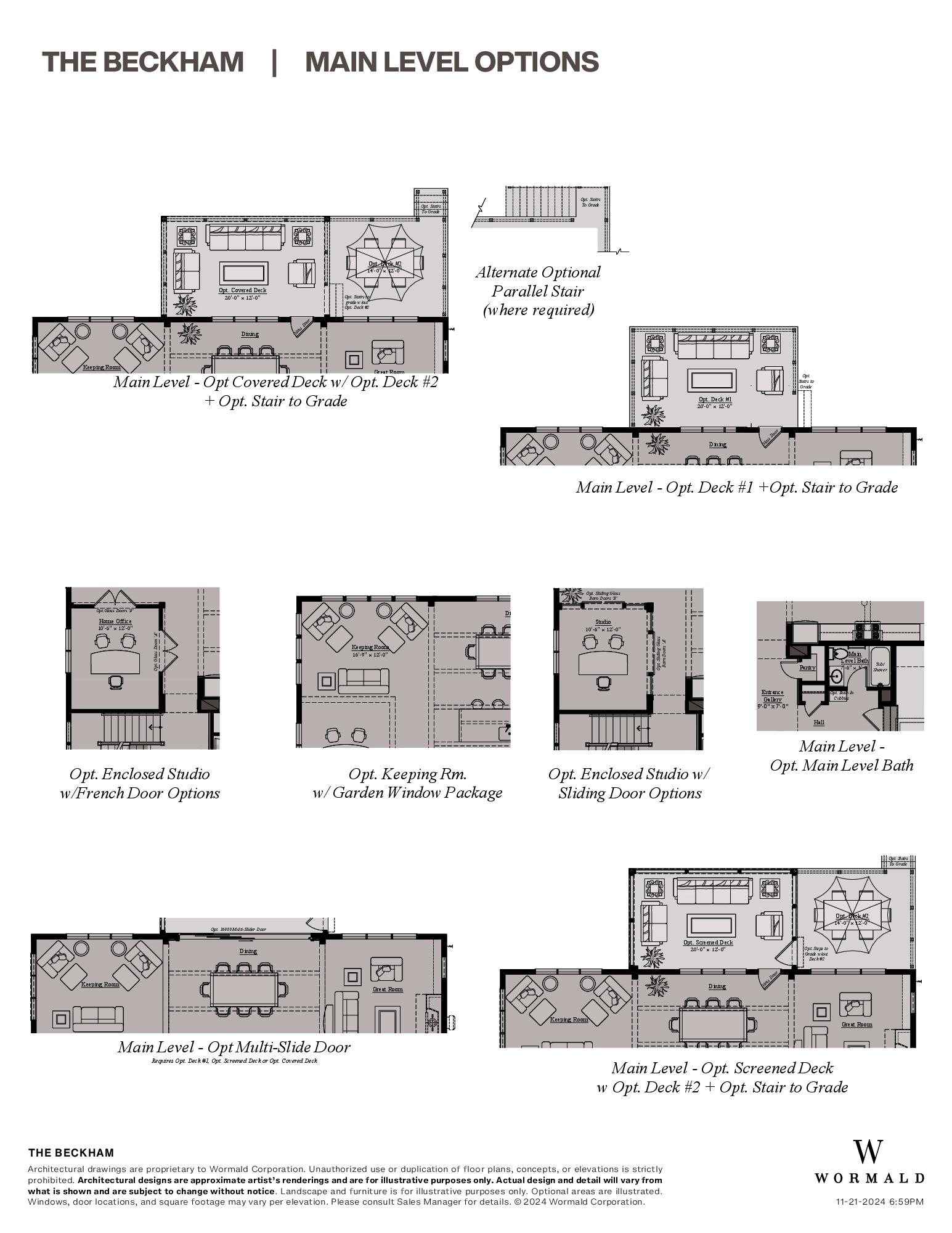 The Beckham floor plan 3