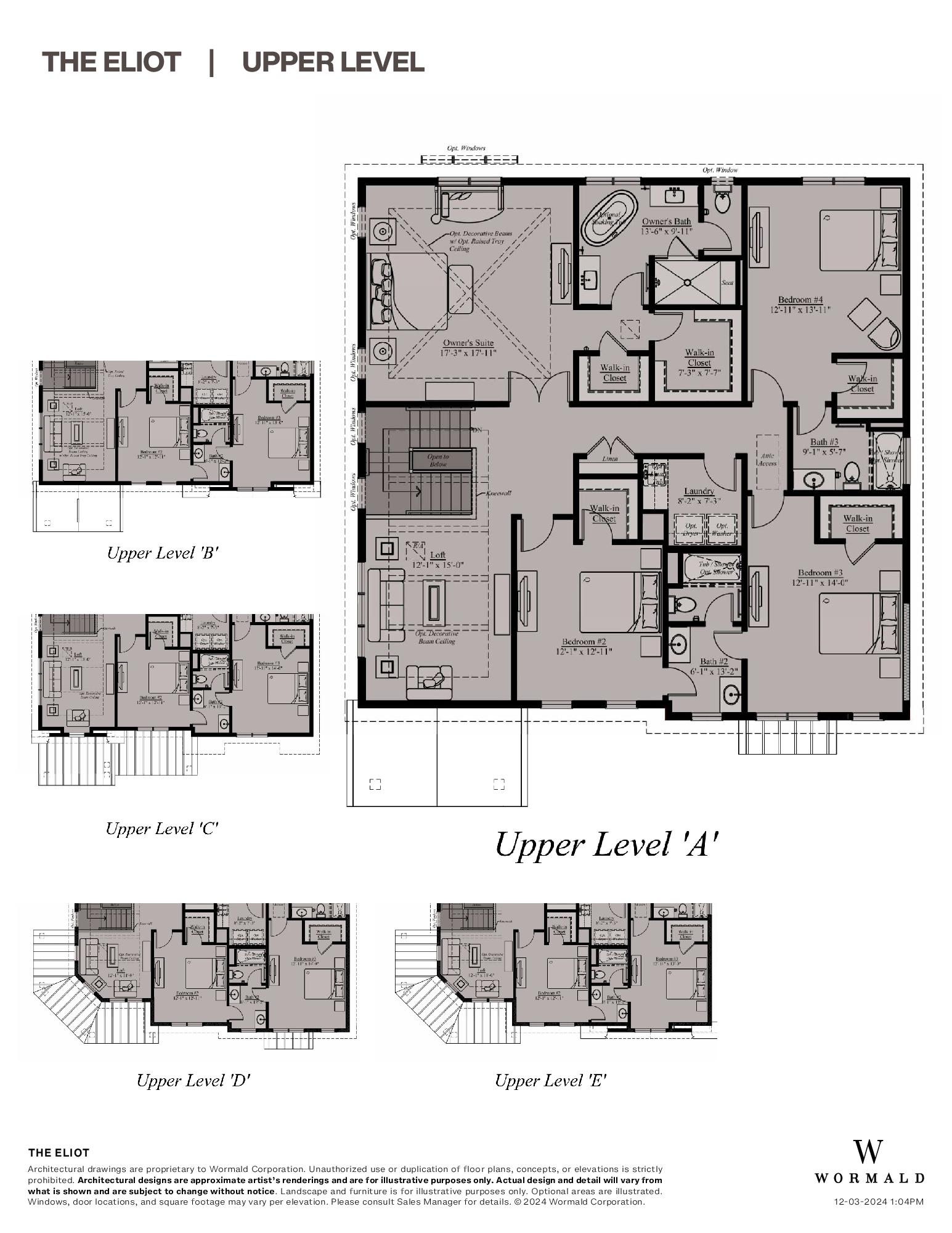 The Eliot floor plan 1