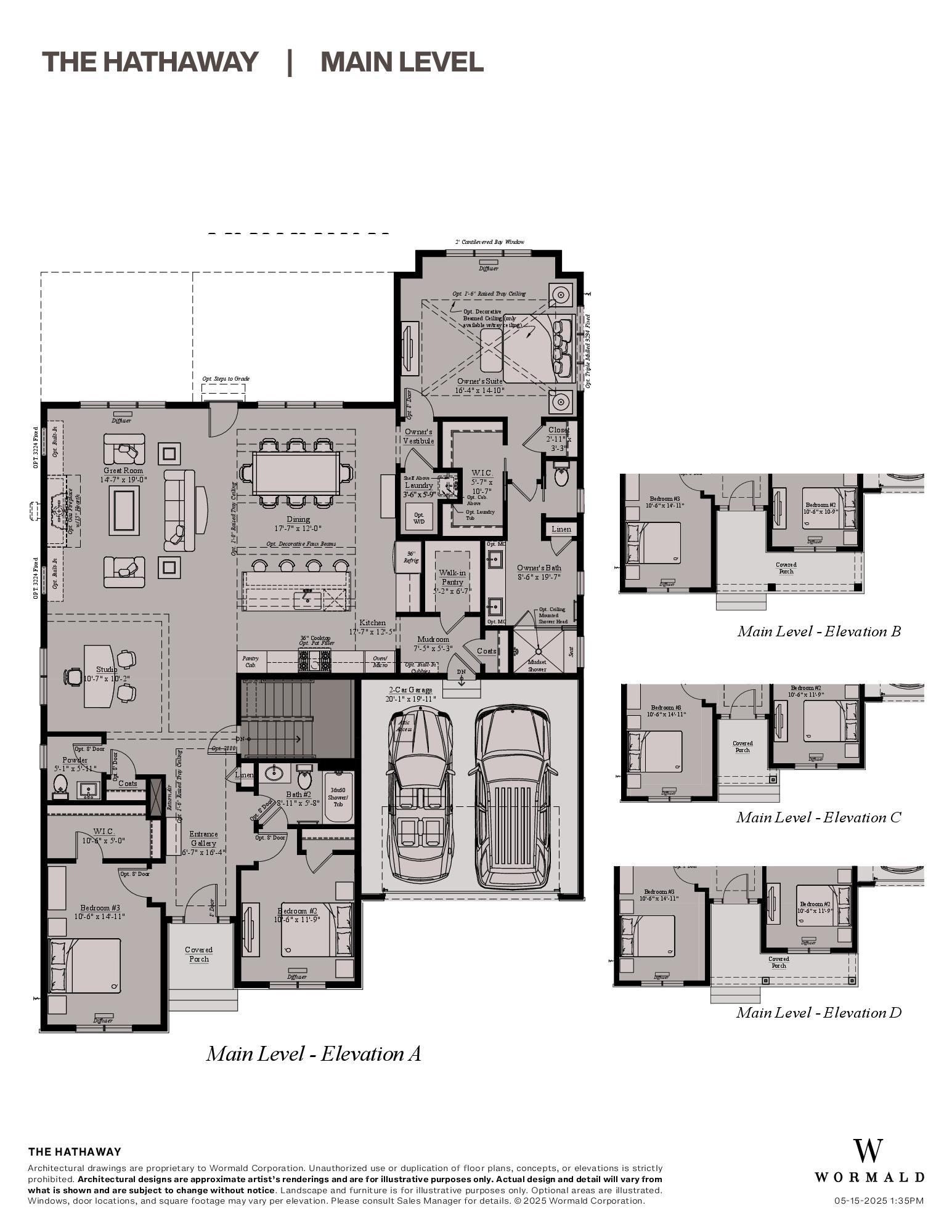 The Hathaway floor plan 0