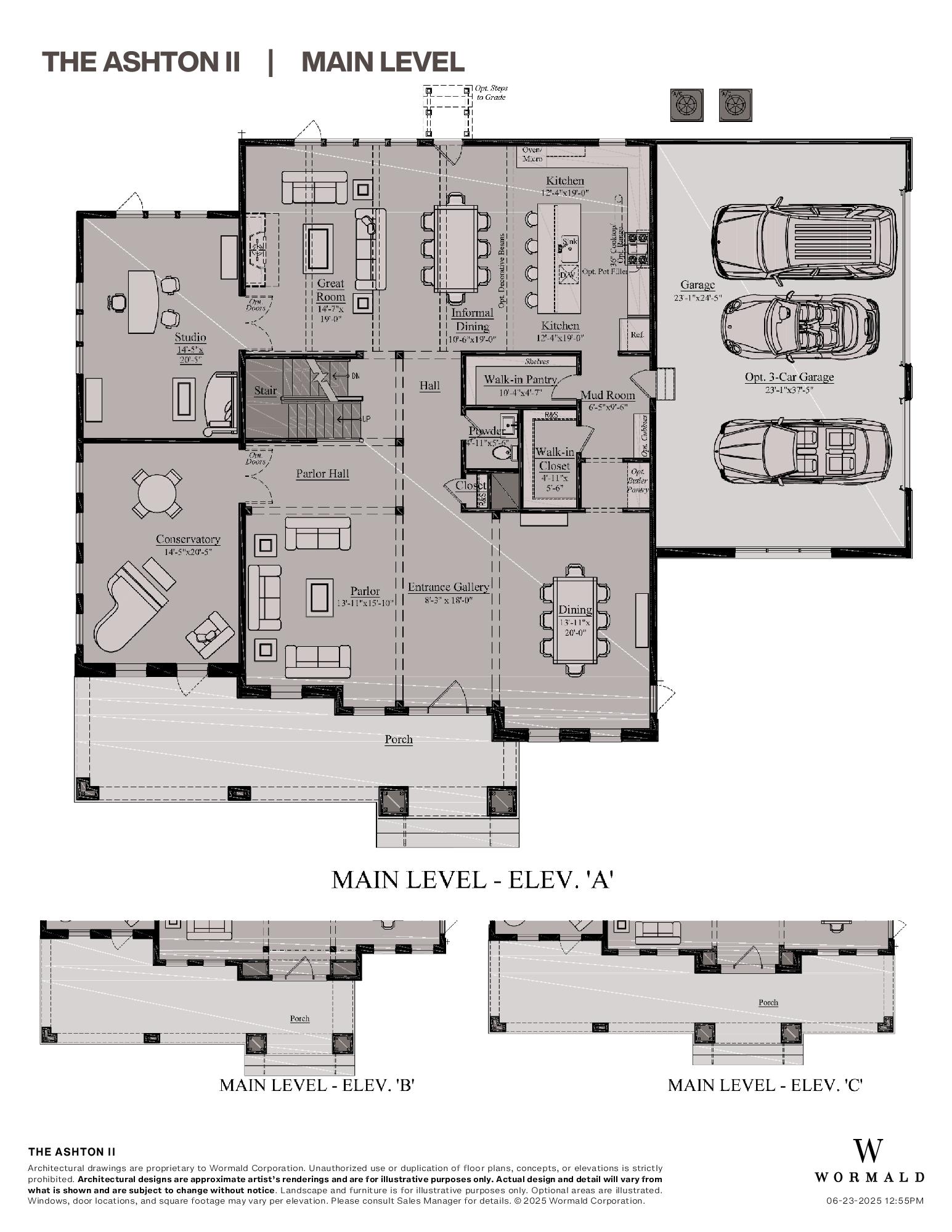 The Ashton II floor plan 0