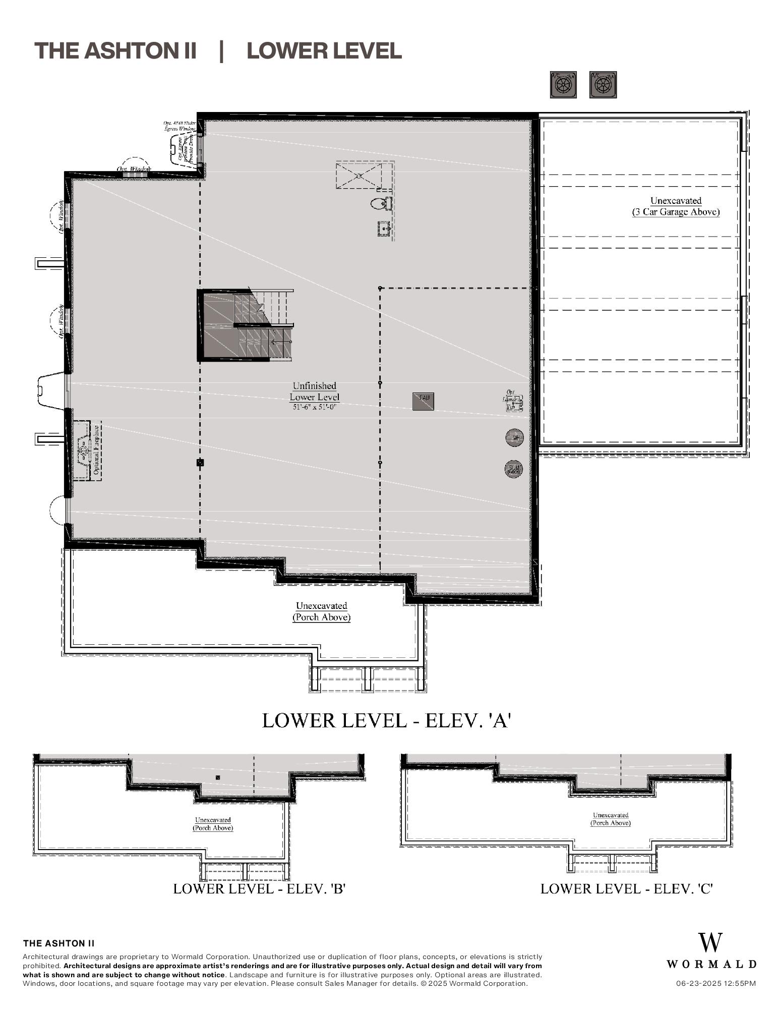 The Ashton II floor plan 2
