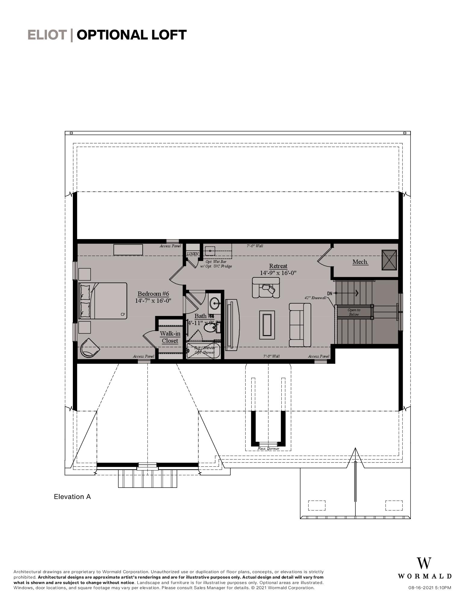 The Eliot floor plan 2