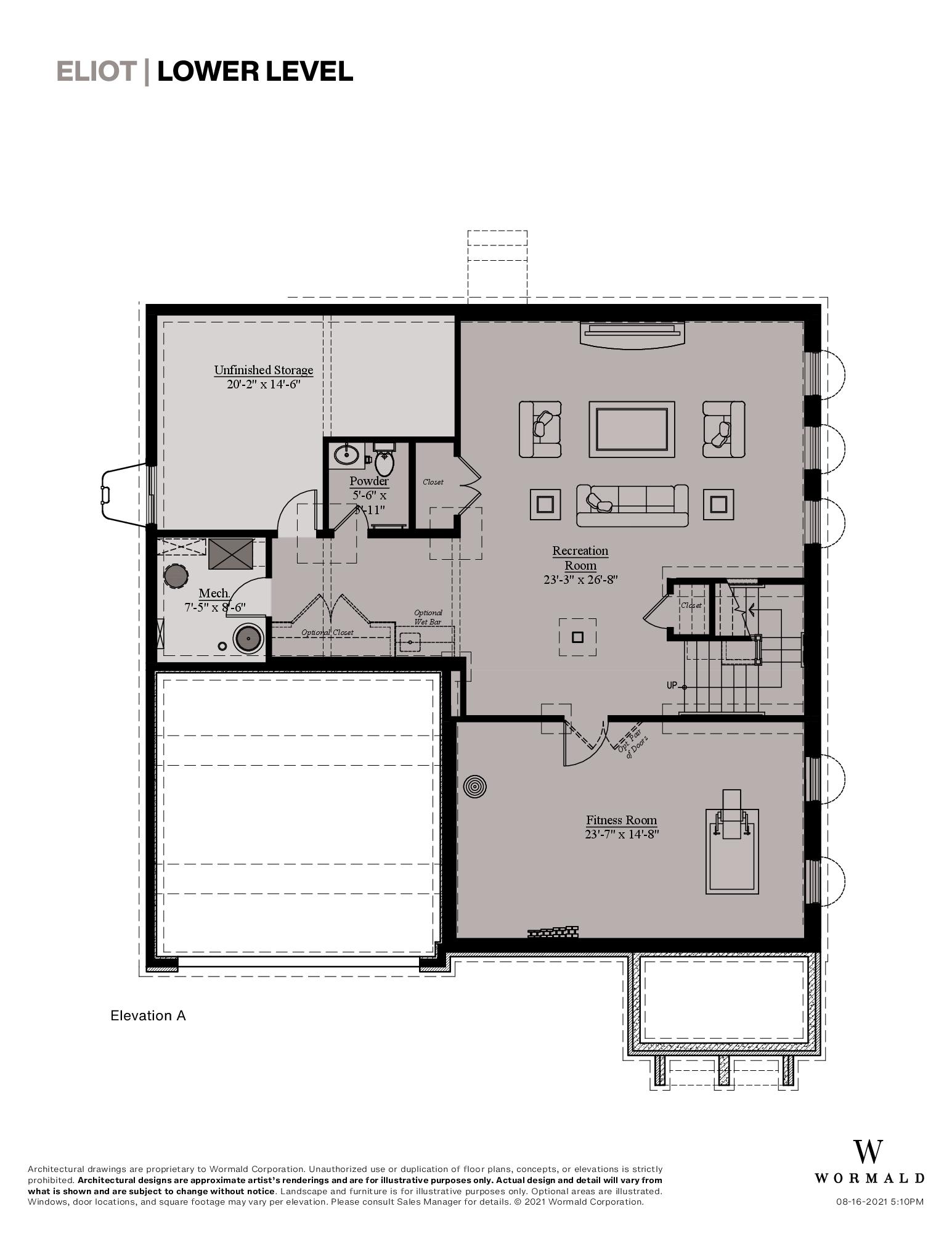 The Eliot floor plan 3