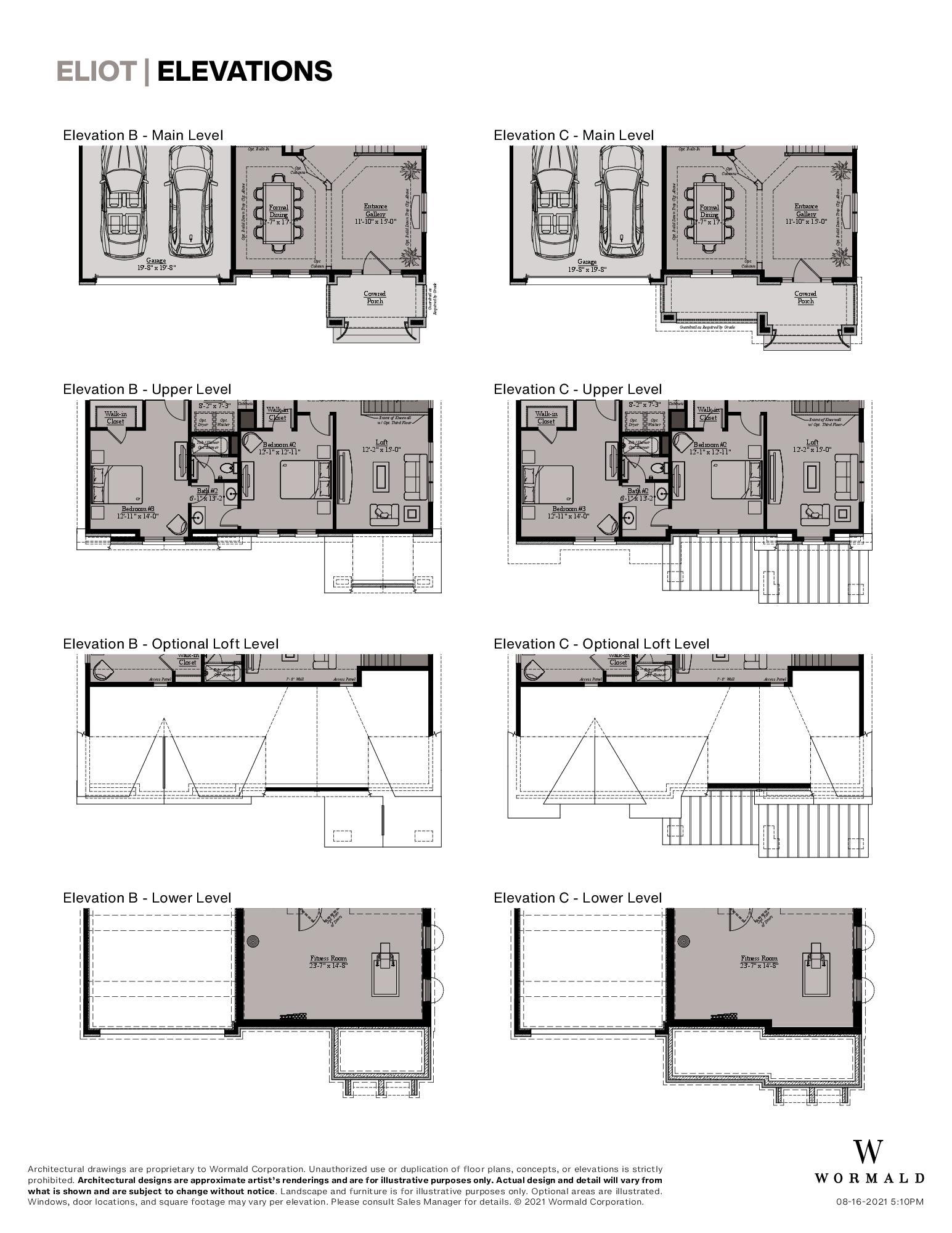 The Eliot floor plan 4