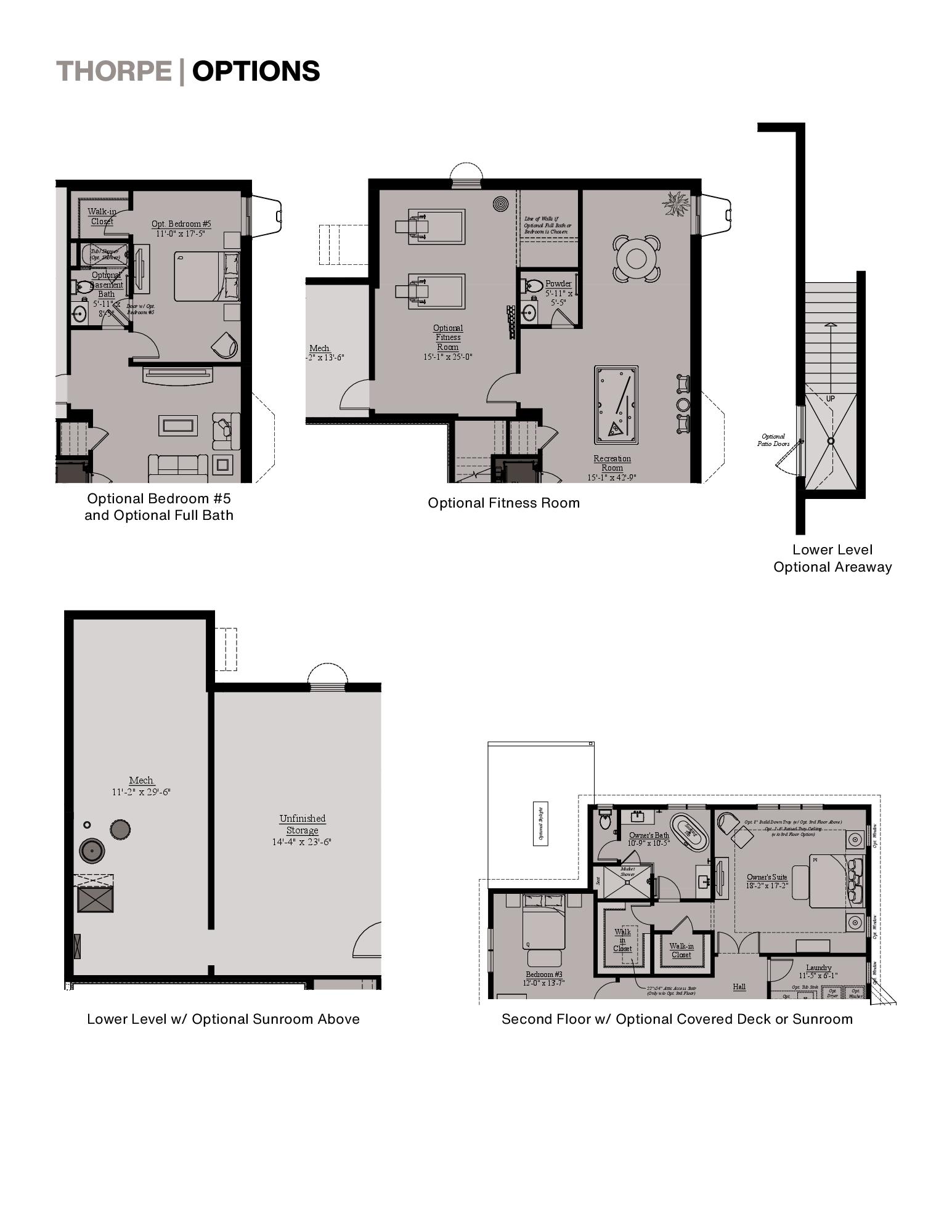 The Thorpe floor plan 5